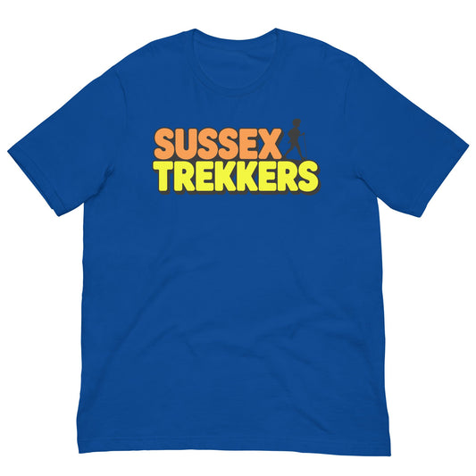Unisex Sussex Trekkers T-Shirt - Bold Black Apparel