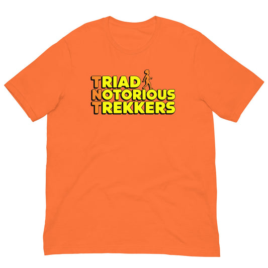 Unisex Triad Notorious Trekkers T-Shirt - Bold Black Apparel