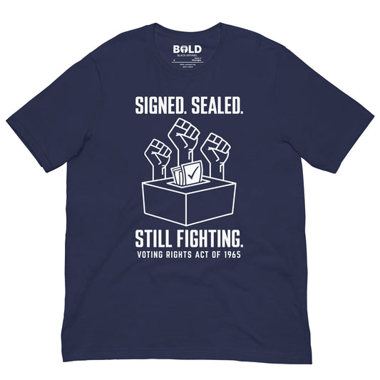 Voting Rights Act T-Shirt - Bold Black Apparel