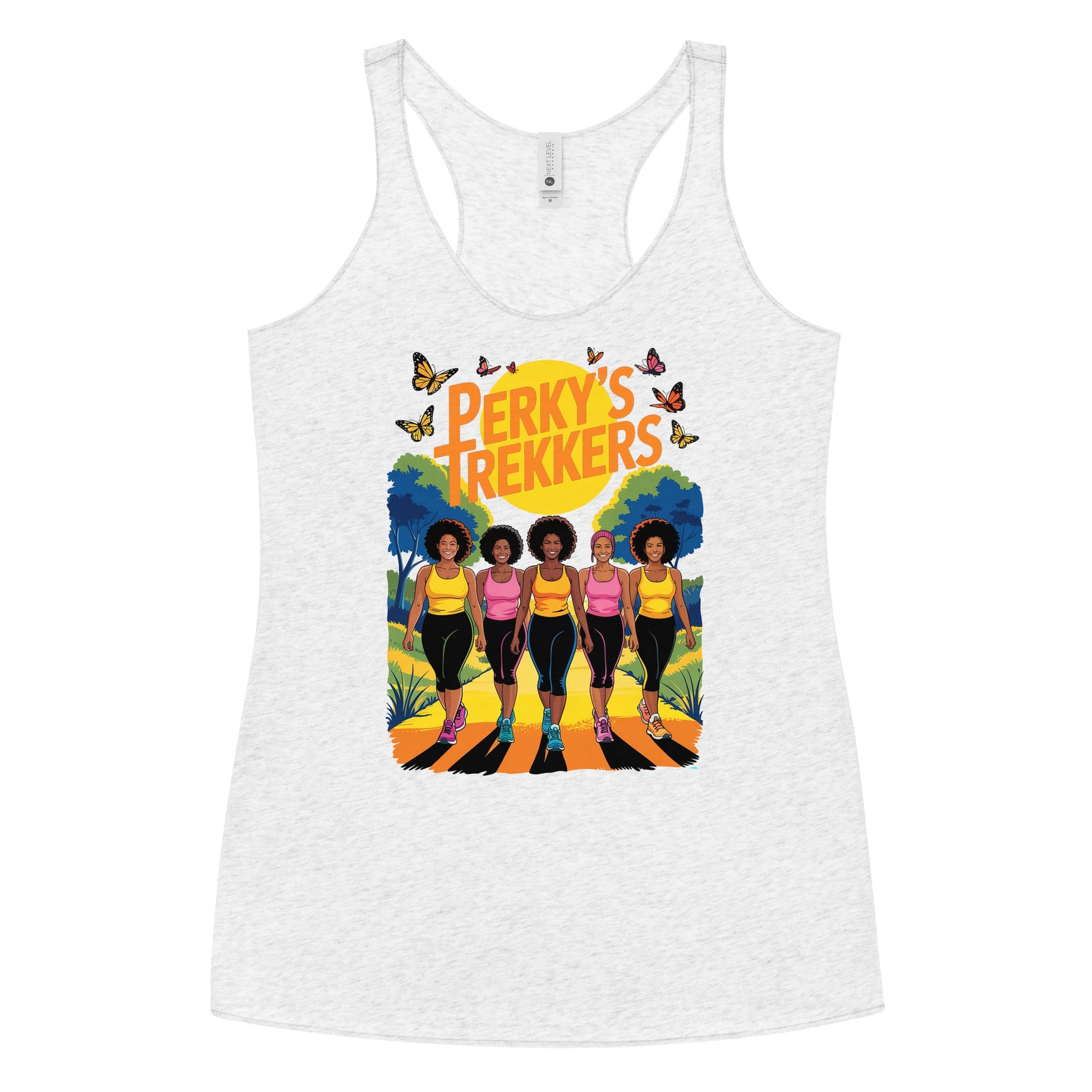 Women's Perky's Trekkers Trail Tank - Bold Black Apparel