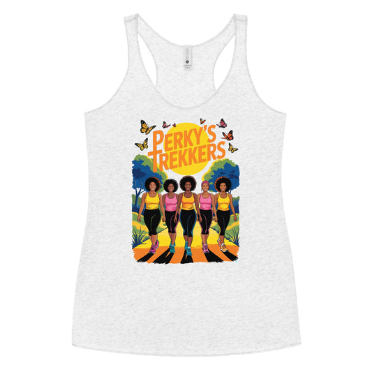Women's Perky's Trekkers Trail Tank - Bold Black Apparel