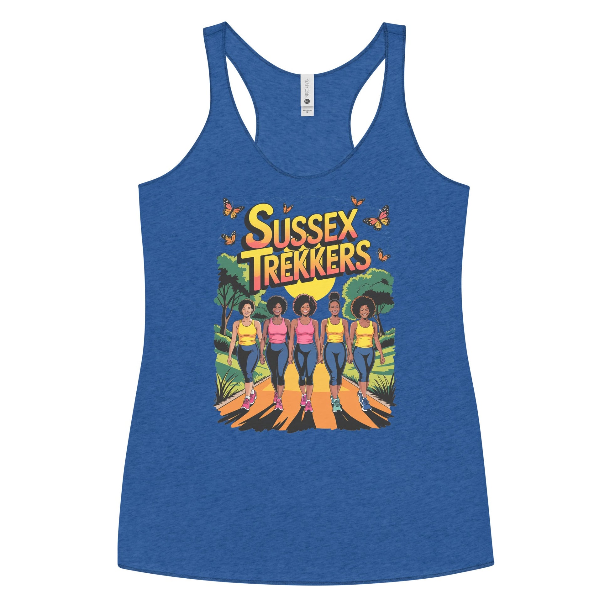 Women's Sussex Trekkers Trail Tank - Bold Black Apparel