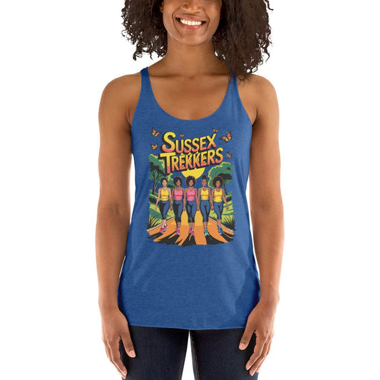 Women's Sussex Trekkers Trail Tank - Bold Black Apparel