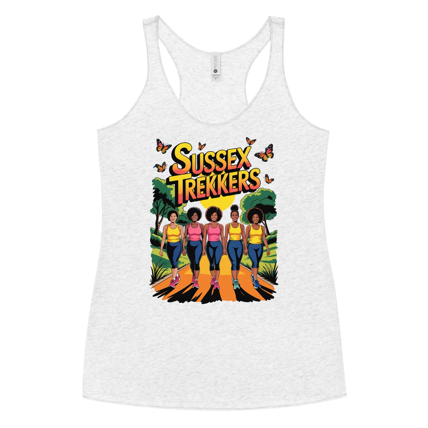 Women's Sussex Trekkers Trail Tank - Bold Black Apparel