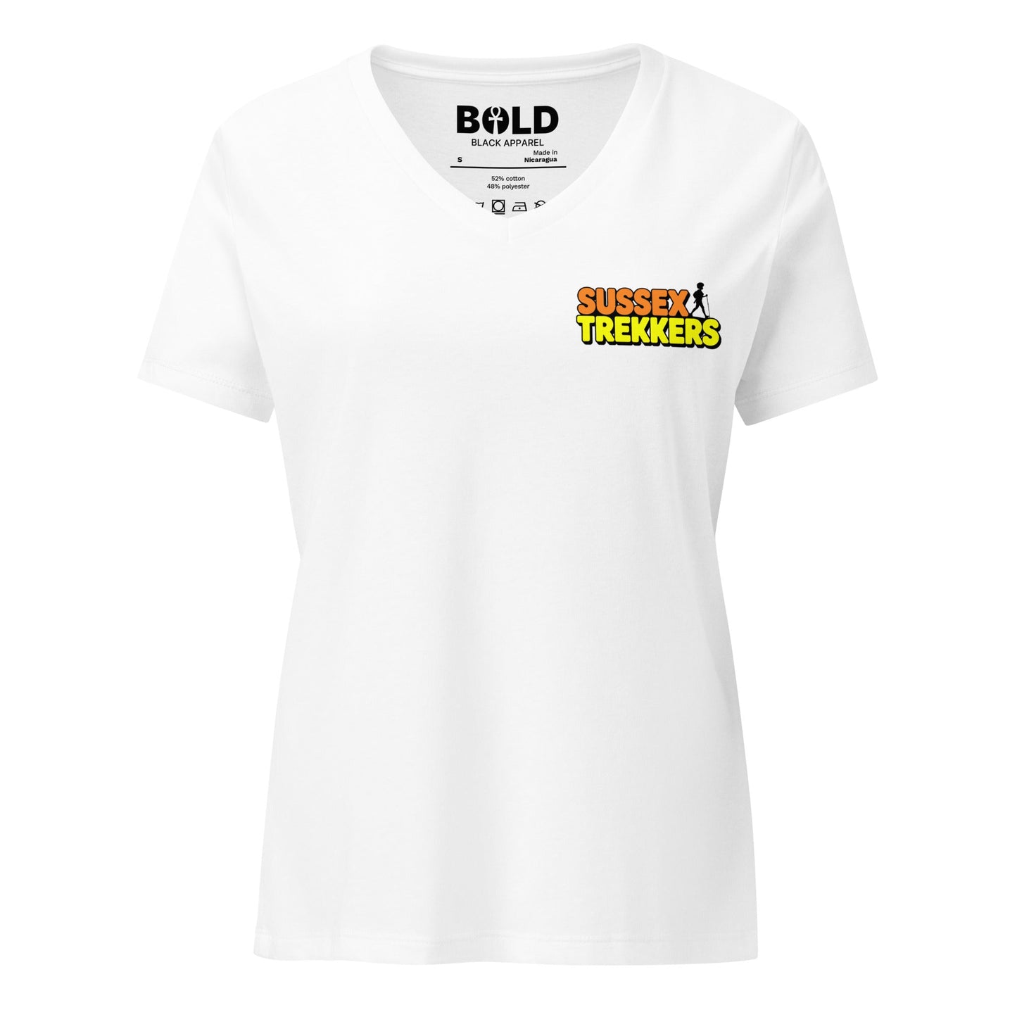 Women's Sussex Trekkers V - Neck - Bold Black Apparel