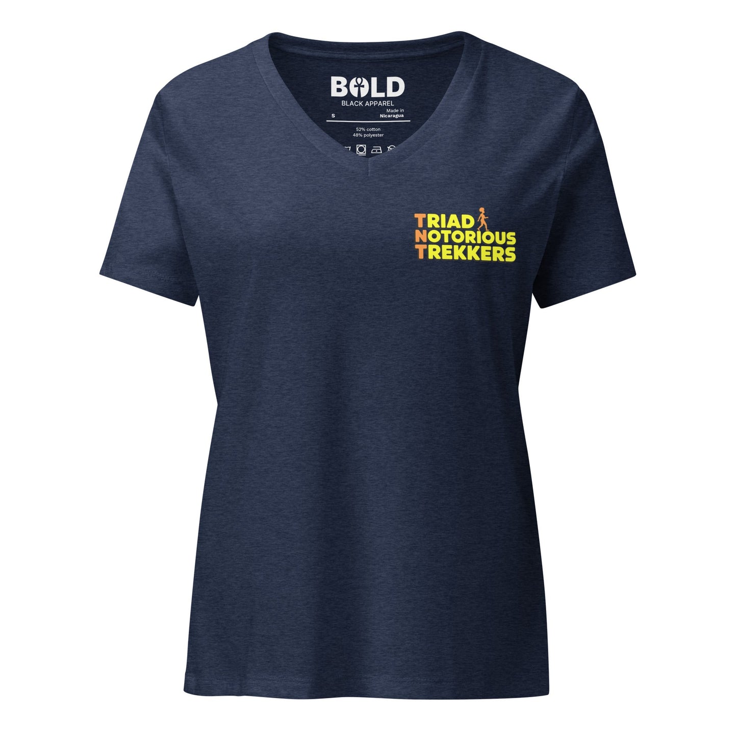 Women's Triad Notorious Trekkers V - Neck - Bold Black Apparel