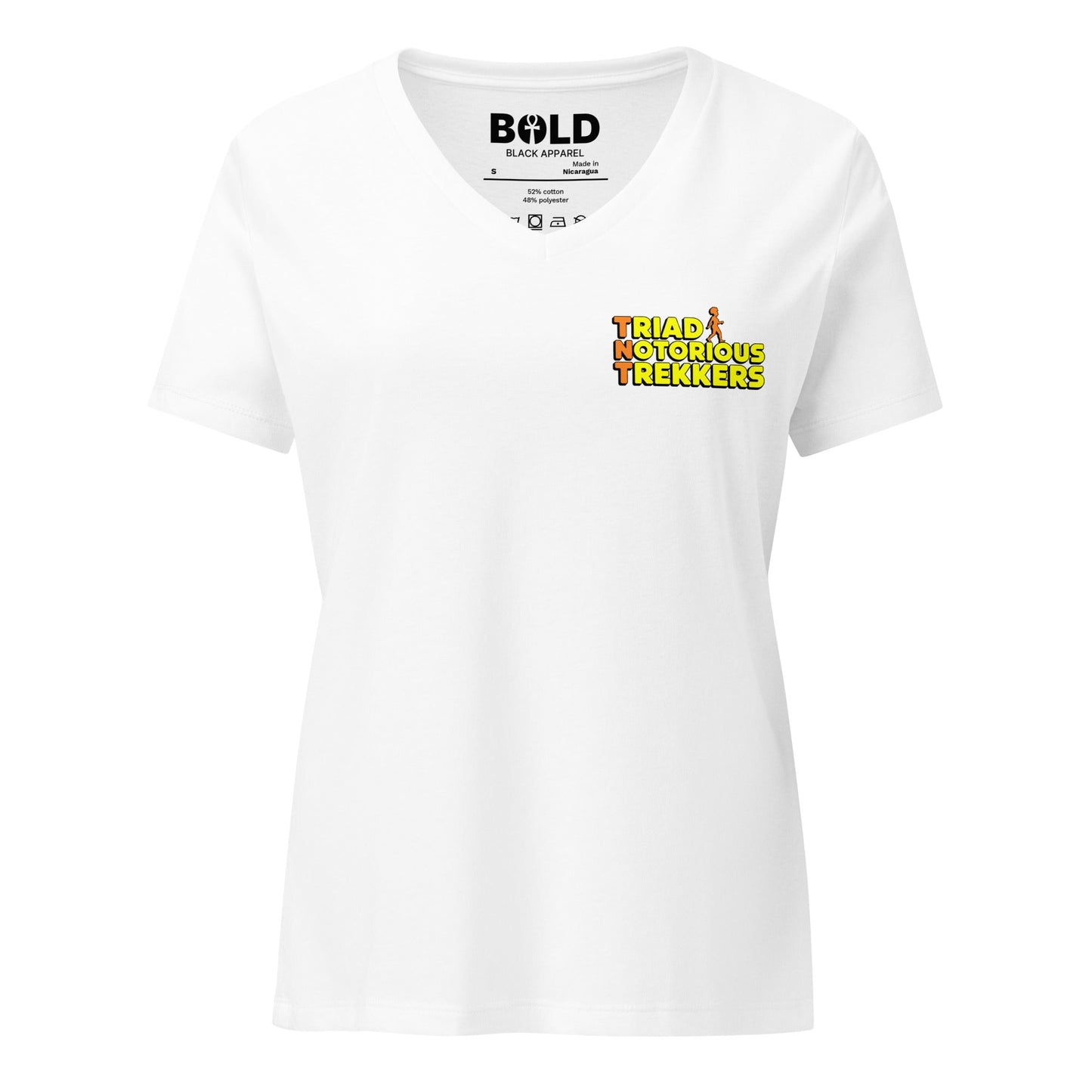 Women's Triad Notorious Trekkers V - Neck - Bold Black Apparel
