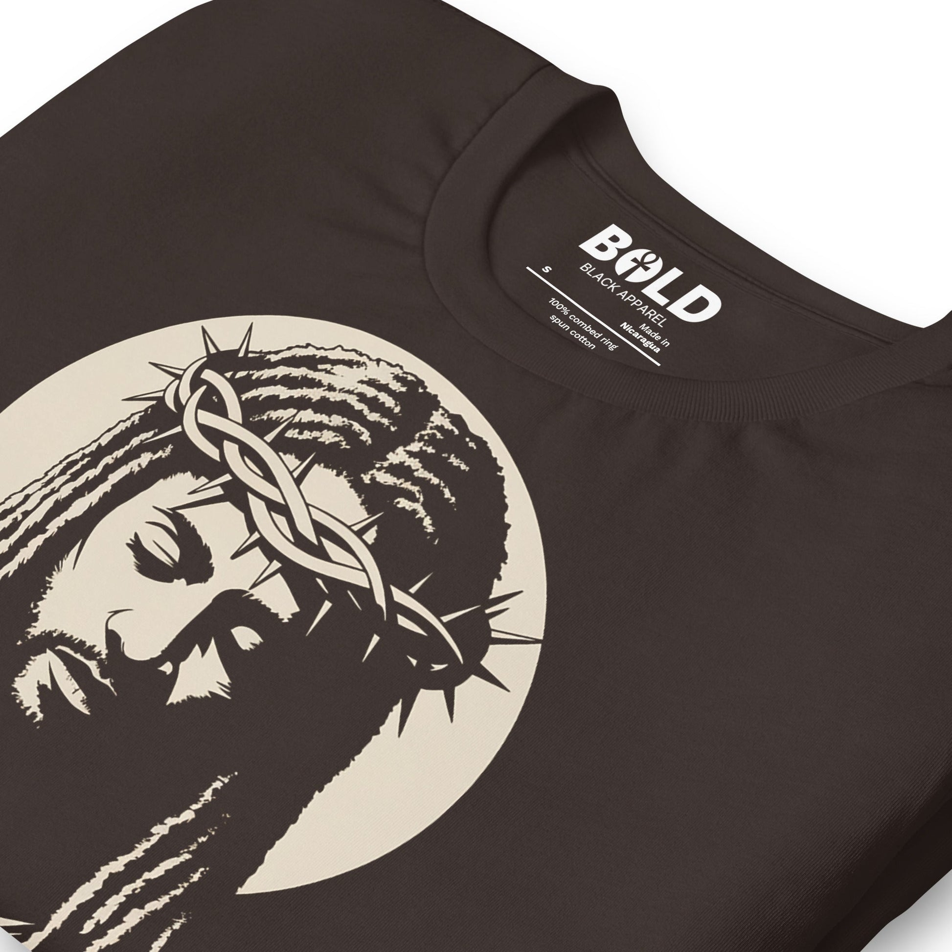 YESHUA He Saves T-Shirt - Bold Black Apparel