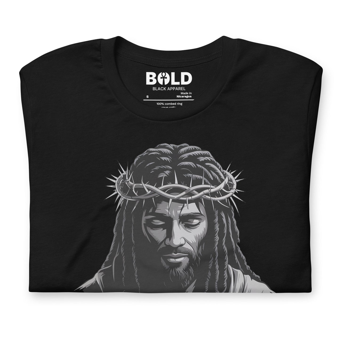 YESHUA T-Shirt - Bold Black Apparel