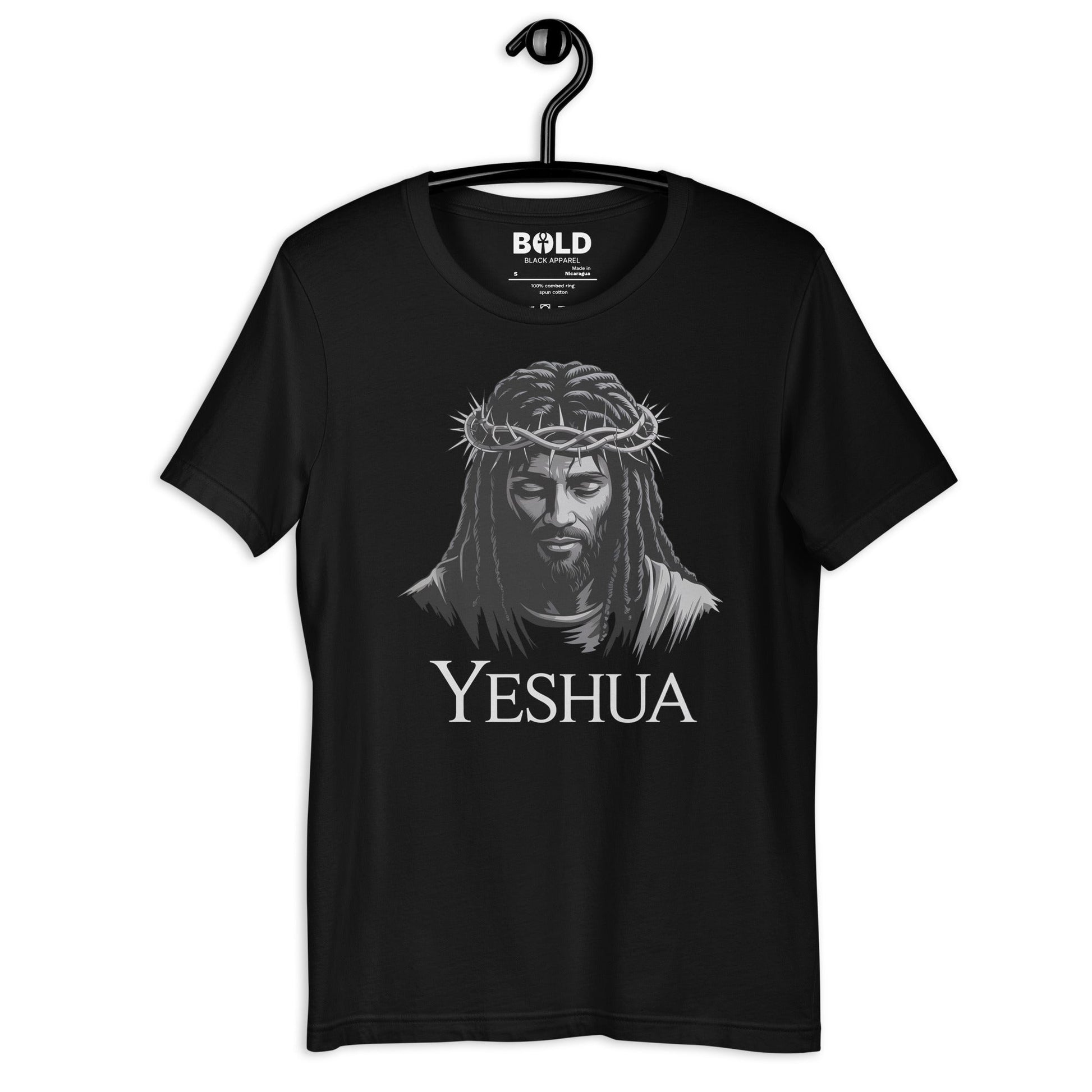 YESHUA T-Shirt - Bold Black Apparel