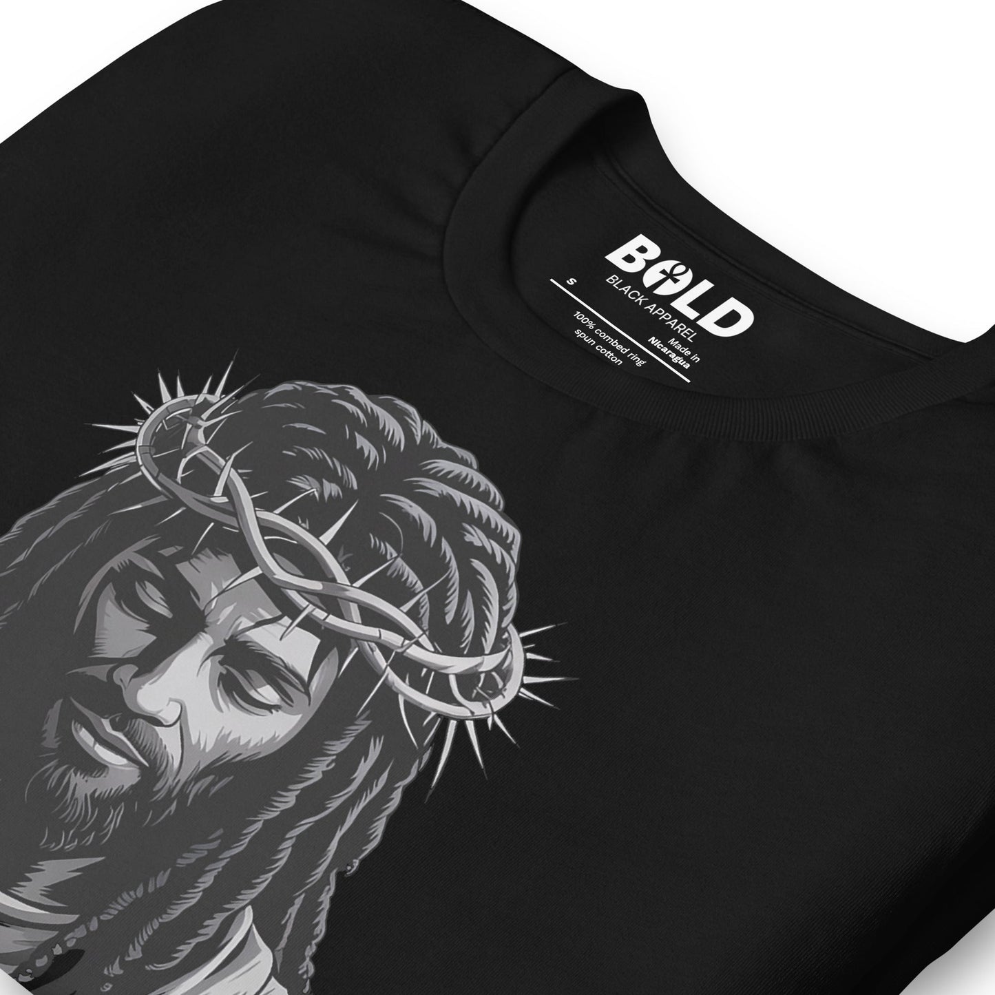 YESHUA T-Shirt - Bold Black Apparel