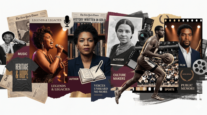 The Cultural Influence of Black Icons - Bold Black Apparel