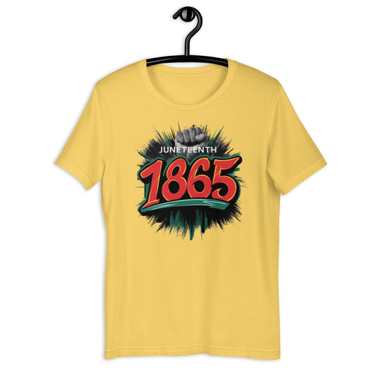 1865 Juneteenth T-Shirt - Bold Black Apparel