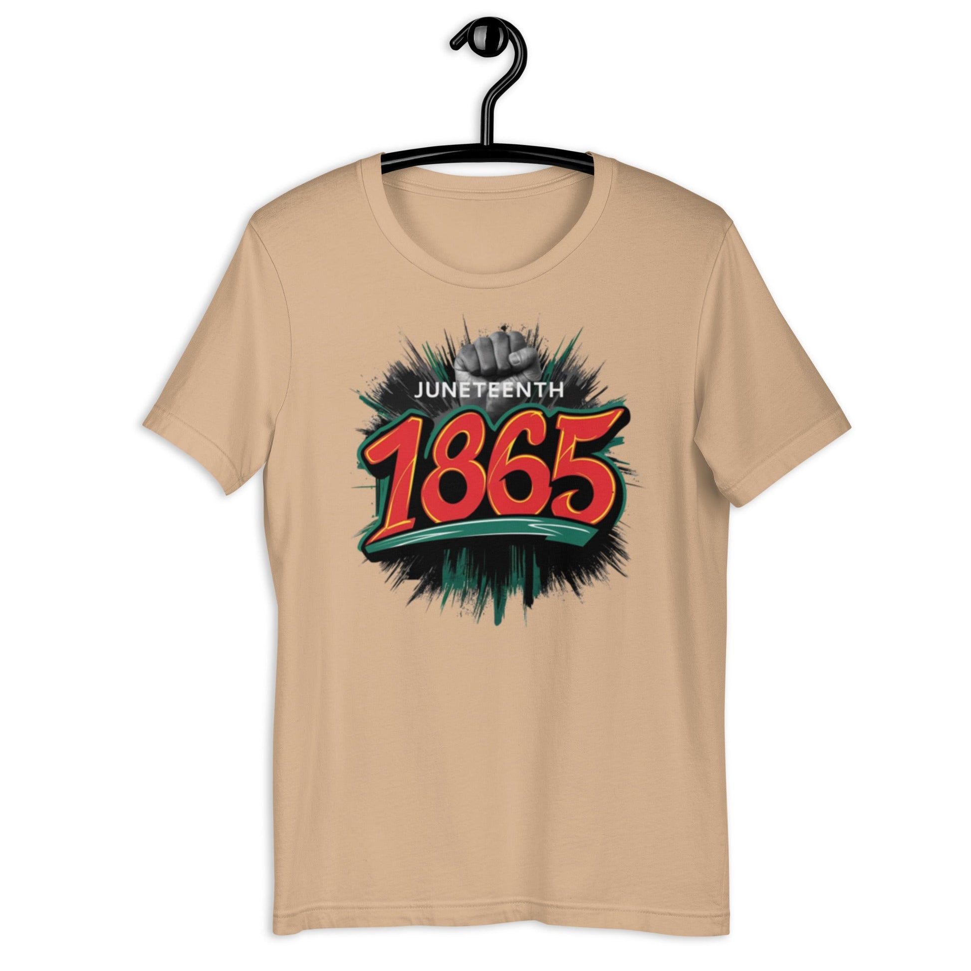 1865 Juneteenth T-Shirt - Bold Black Apparel