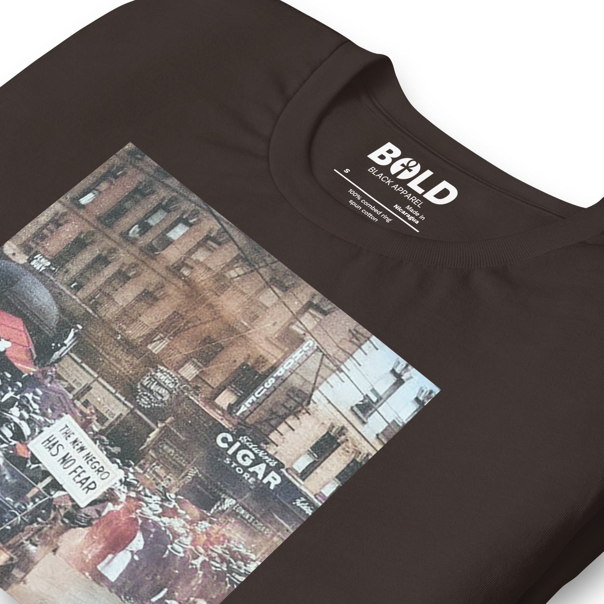 1917 Silent Protest Parade in Harlem T-Shirt - Bold Black Apparel