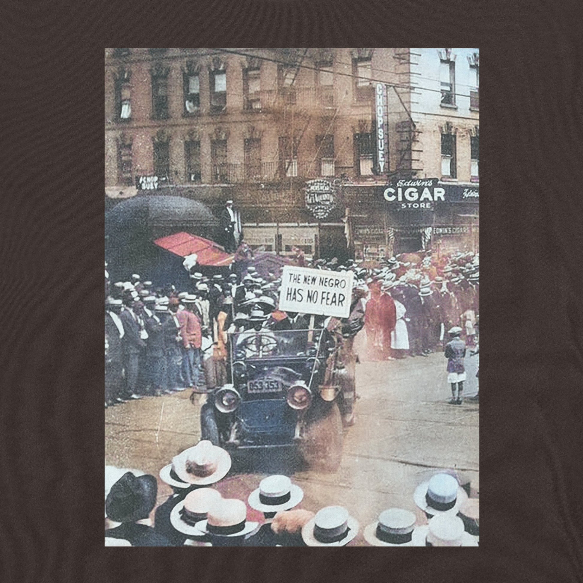 1917 Silent Protest Parade in Harlem T-Shirt - Bold Black Apparel
