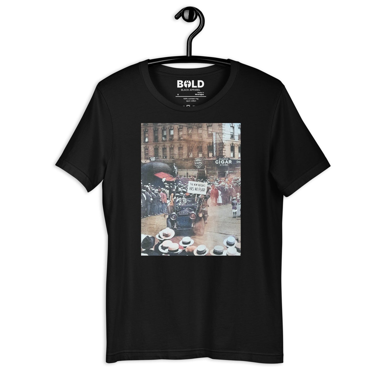 1917 Silent Protest Parade in Harlem T-Shirt - Bold Black Apparel