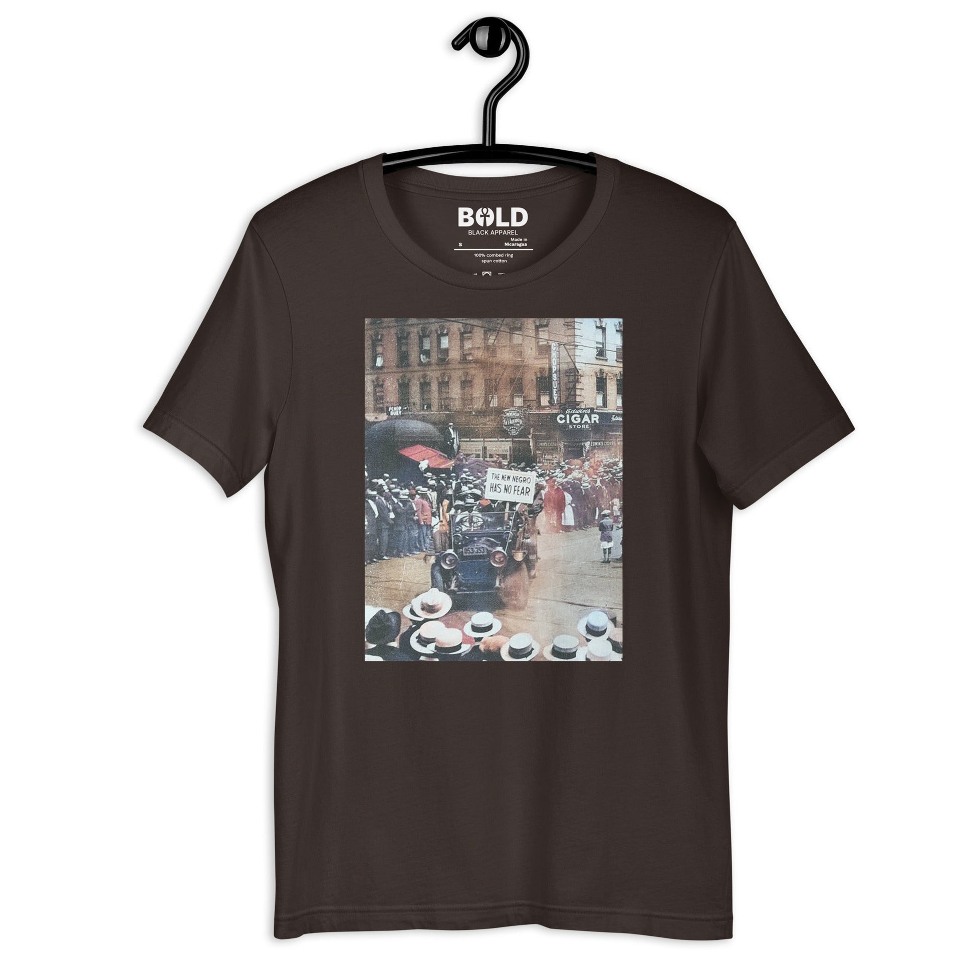 1917 Silent Protest Parade in Harlem T-Shirt - Bold Black Apparel