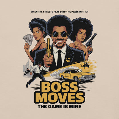 70's Movie Poster T-Shirt - Bold Black Apparel
