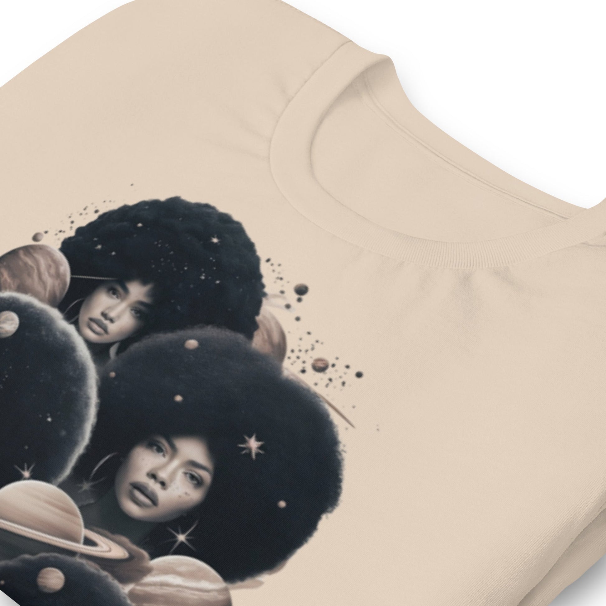 Afro-Celestial T-Shirt - Bold Black Apparel