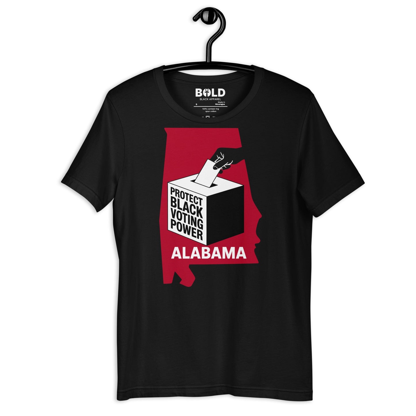 Alabama Voting Rights Act T-Shirt - Bold Black Apparel