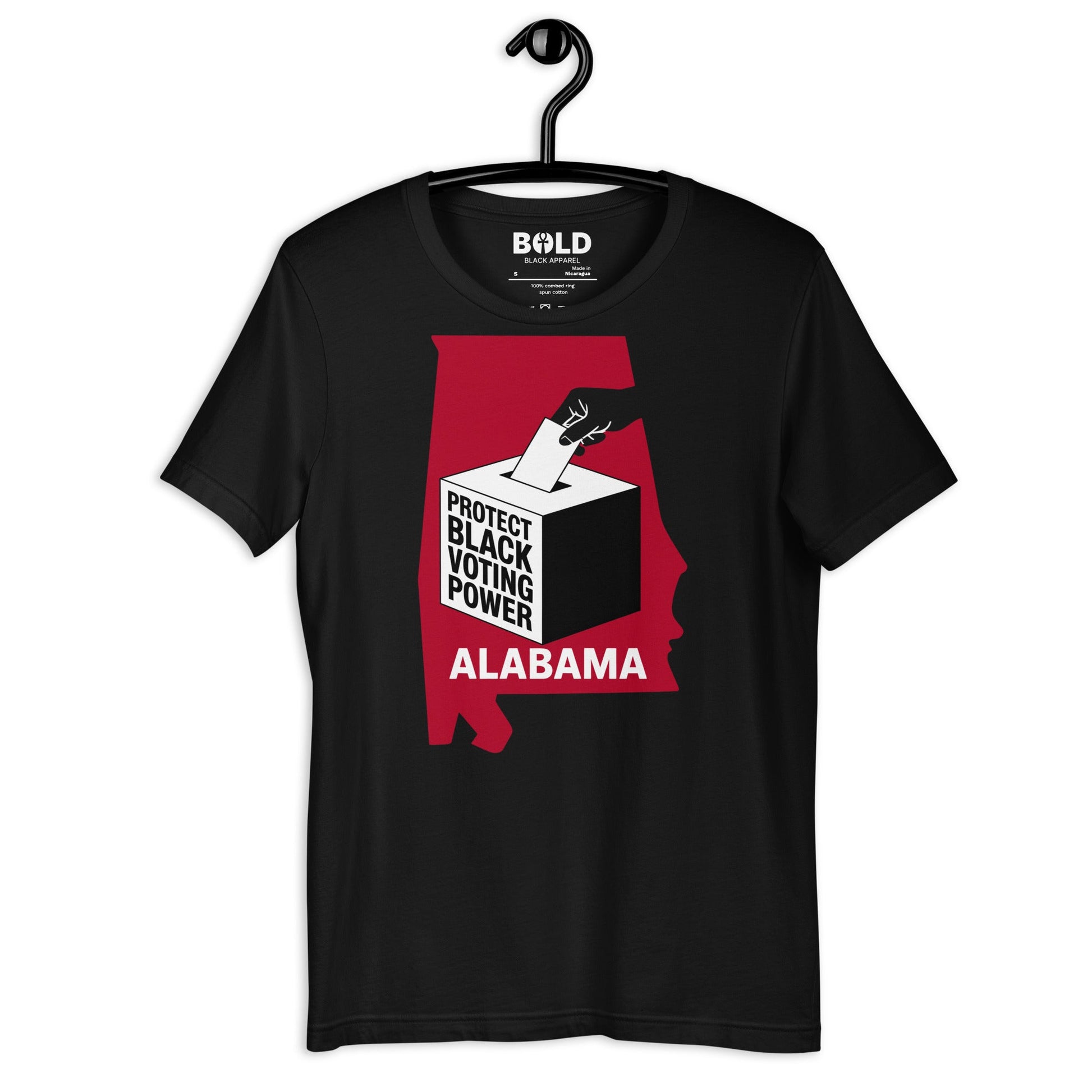 Alabama Voting Rights Act T-Shirt - Bold Black Apparel