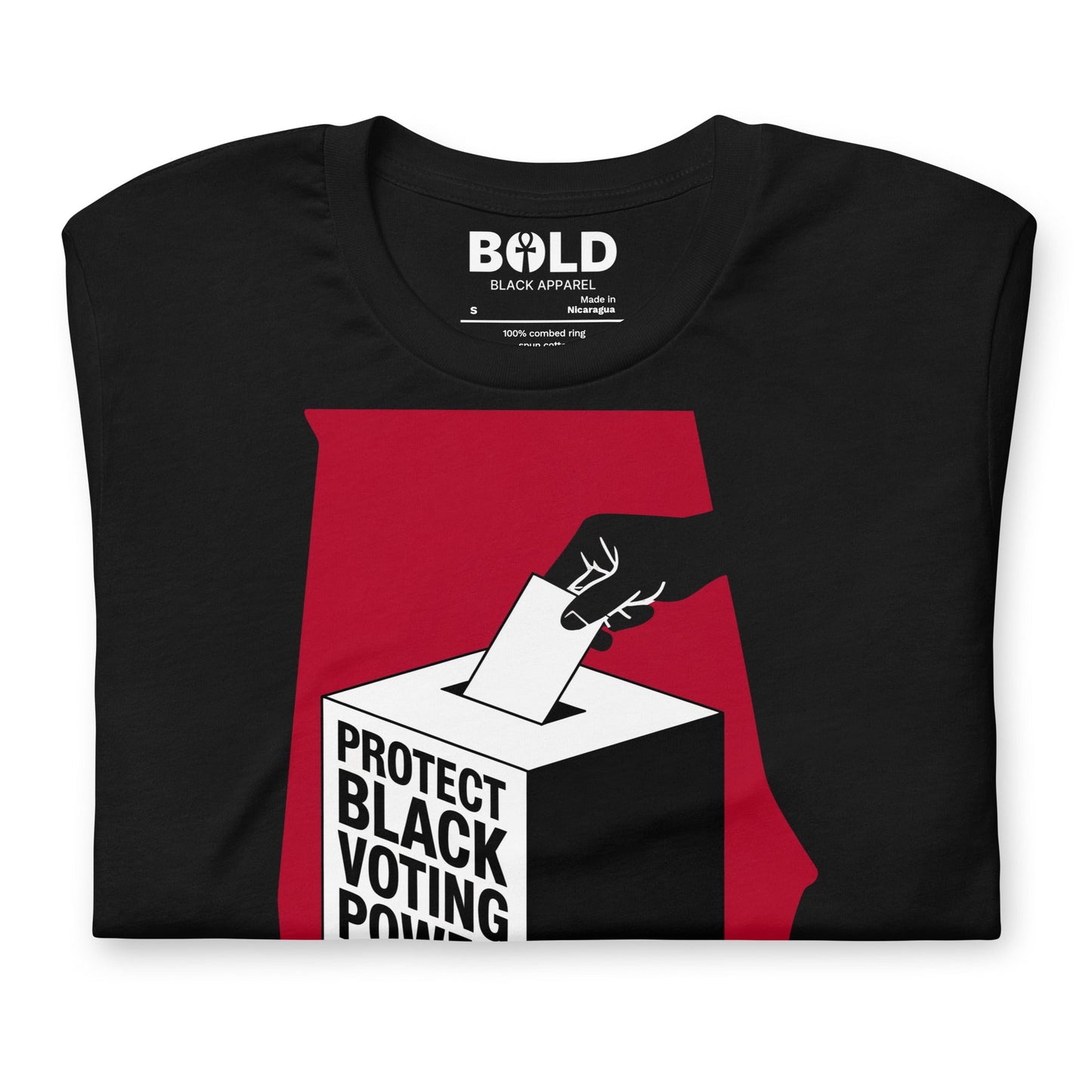 Alabama Voting Rights Act T-Shirt - Bold Black Apparel