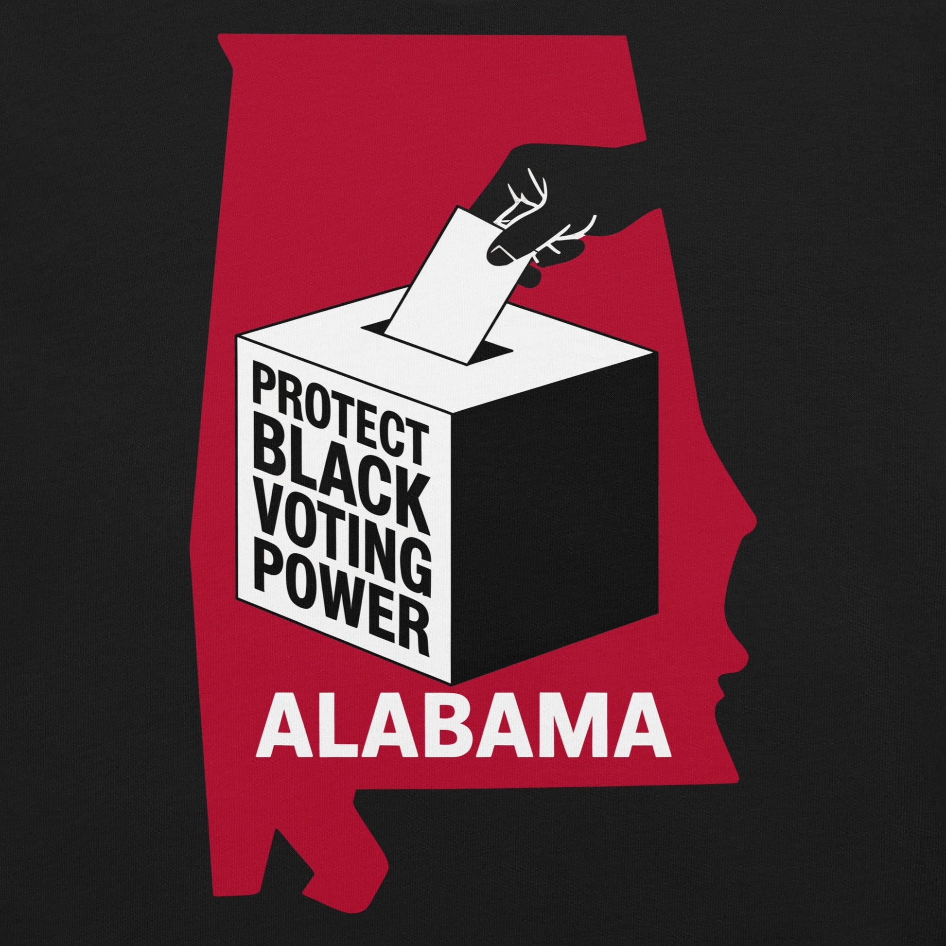 Alabama Voting Rights Act T-Shirt - Bold Black Apparel