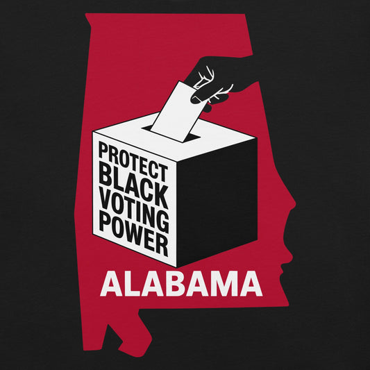 Alabama Voting Rights Act T-Shirt - Bold Black Apparel