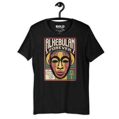 Alkebulan Forever T-Shirt - Bold Black Apparel