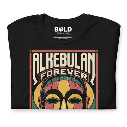Alkebulan Forever T-Shirt - Bold Black Apparel