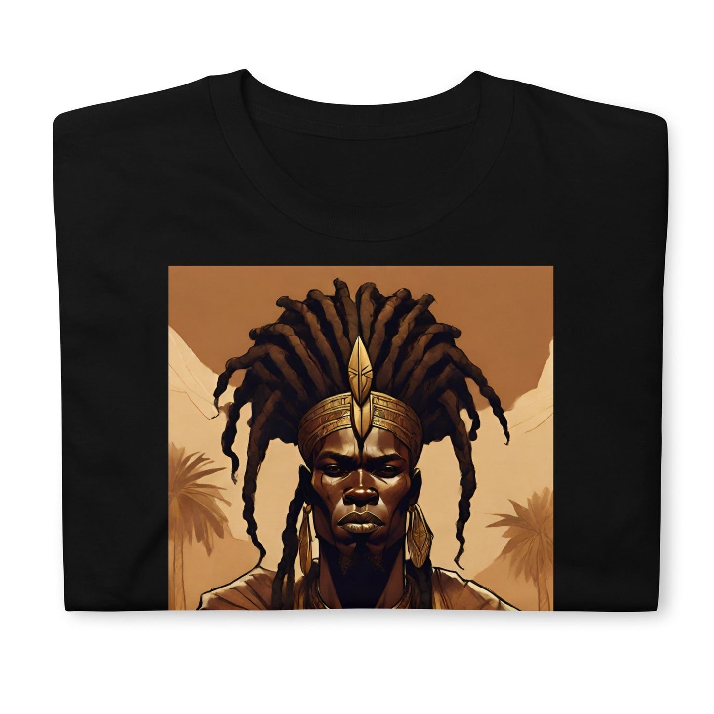 Ancient King Warrior T-shirt - Bold Black Apparel