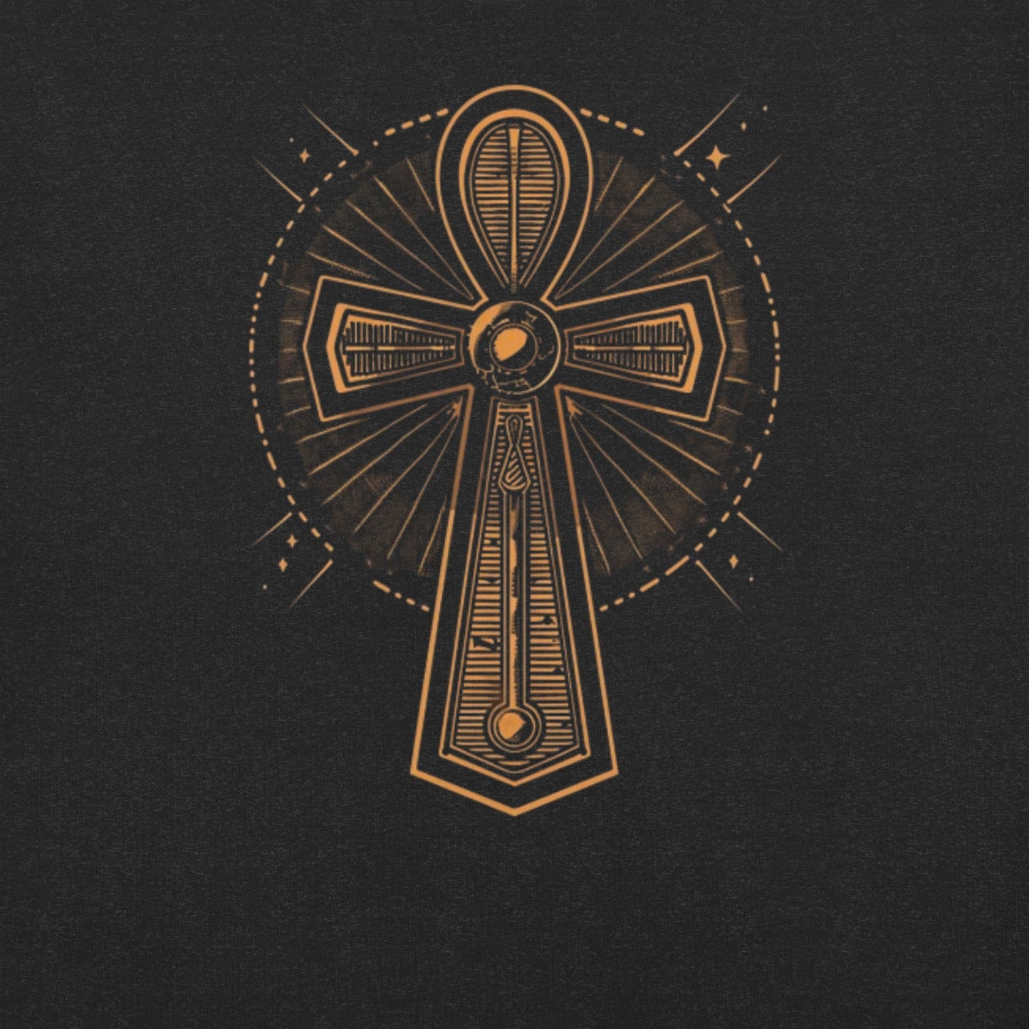 Ankh of Life T-Shirt - Bold Black Apparel