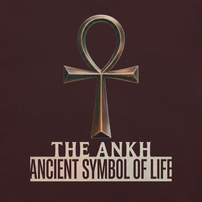 Ankh Symbol of Life T-Shirt - Bold Black Apparel