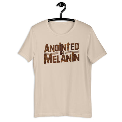 Anointed in Melanin T-Shirt - Bold Black Apparel