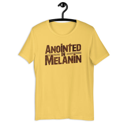 Anointed in Melanin T-Shirt - Bold Black Apparel