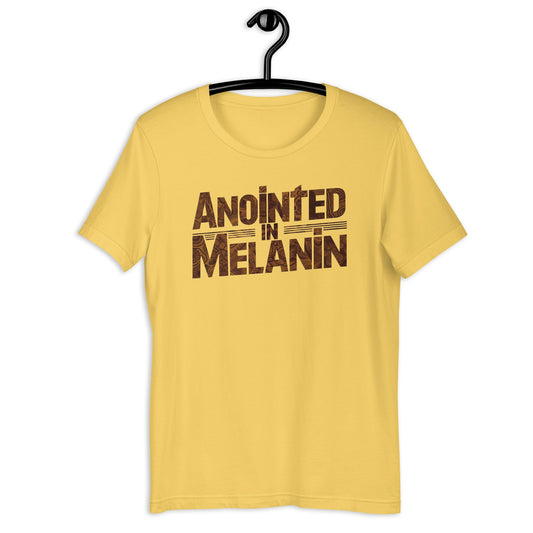 Anointed in Melanin T-Shirt - Bold Black Apparel