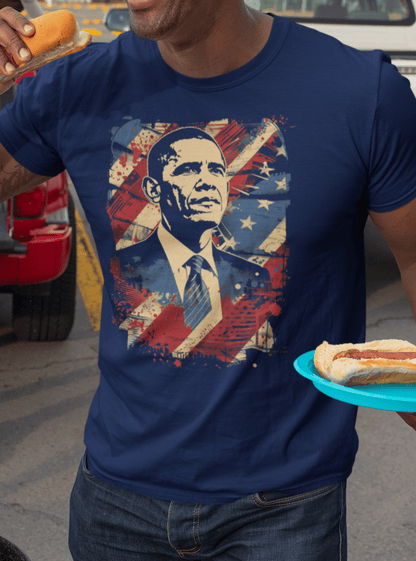 Barack Obama T-Shirt - Bold Black Apparel