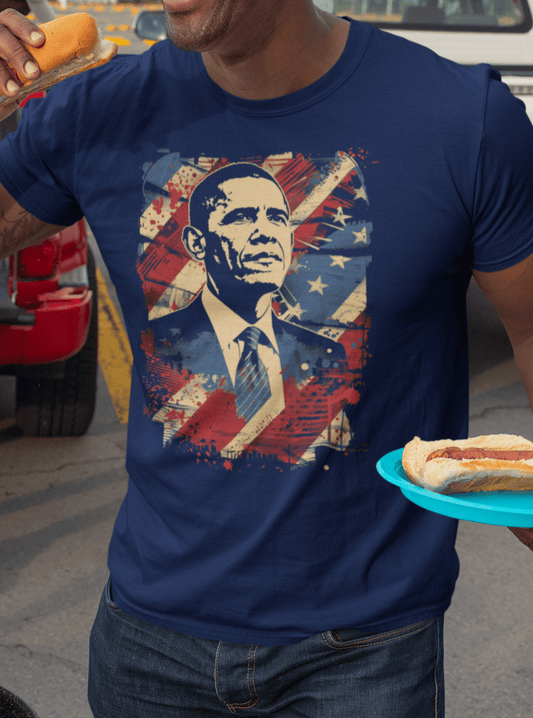 Barack Obama T-Shirt - Bold Black Apparel