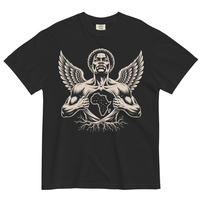 Black Angel Ancestor Premium T-Shirt - Bold Black Apparel