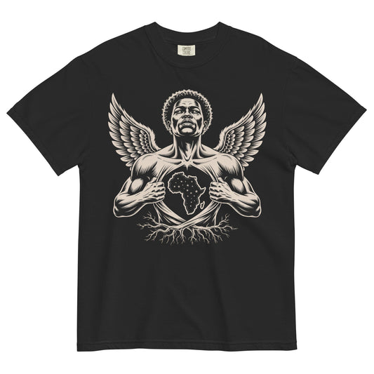 Black Angel Ancestor Premium T-Shirt - Bold Black Apparel