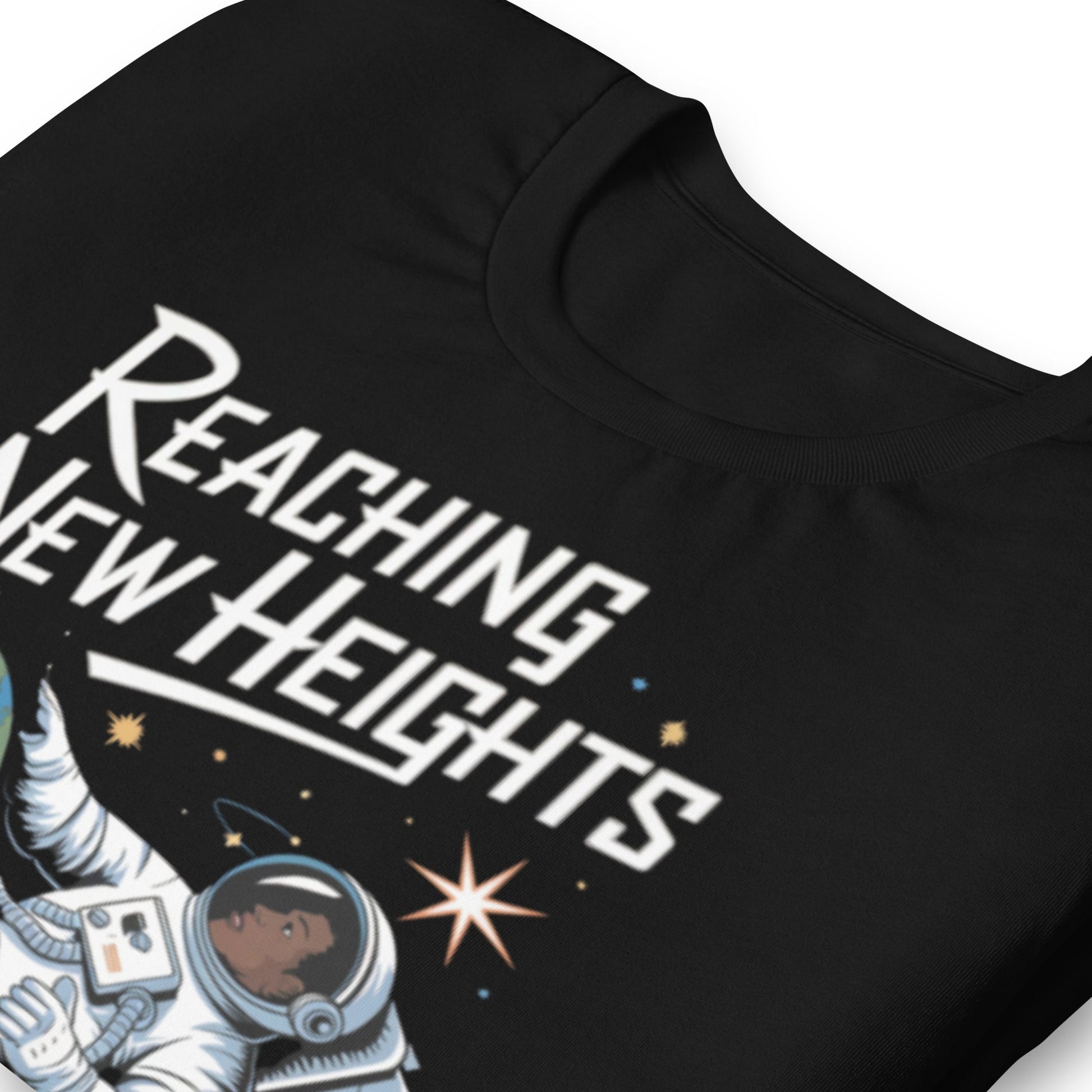 Black Astronaut T-Shirt - Bold Black Apparel