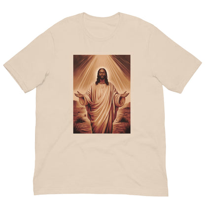 Black Jesus Portrait T-Shirt - Bold Black Apparel