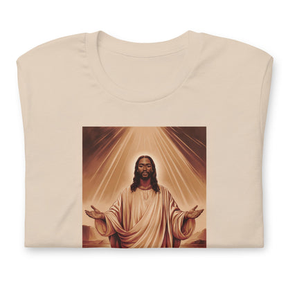 Black Jesus Portrait T-Shirt - Bold Black Apparel