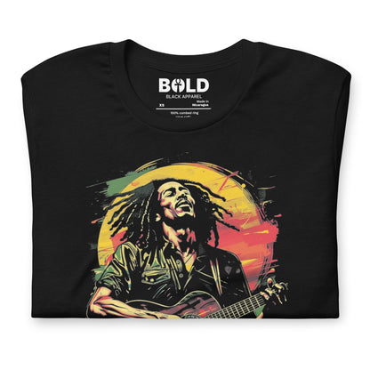 Bob Marley T-Shirt - Bold Black Apparel