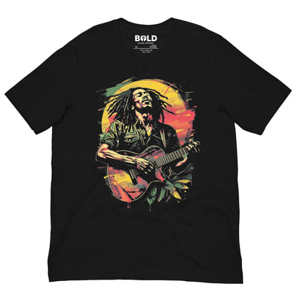 Bob Marley T-Shirt - Bold Black Apparel