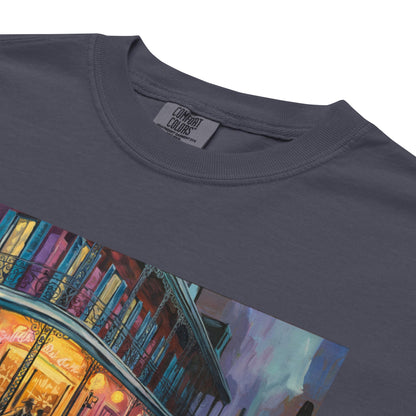 Bourbon Street Heavyweight T-Shirt - Bold Black Apparel