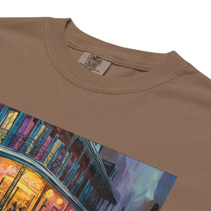 Bourbon Street Heavyweight T-Shirt - Bold Black Apparel