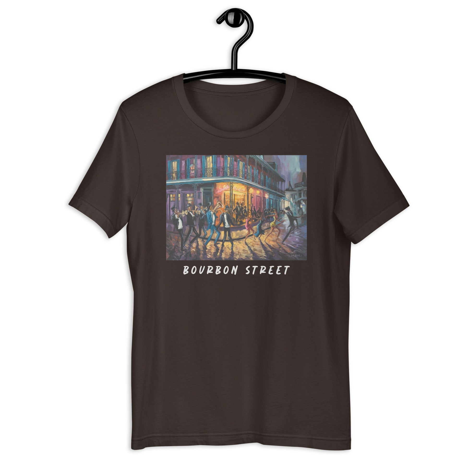 Bourbon Street T-Shirt - Bold Black Apparel