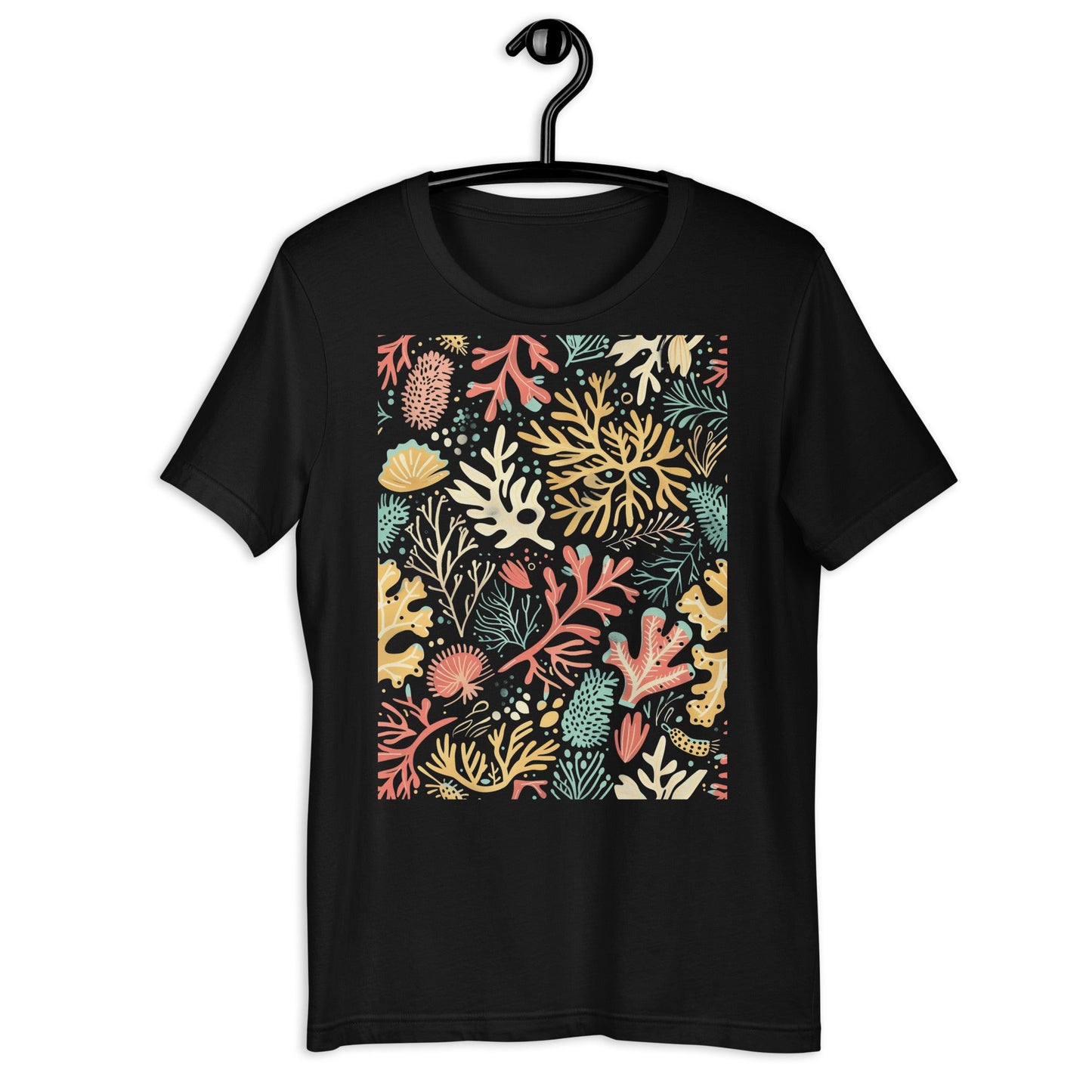 Caribbean Sea Summer Graphic T-Shirt - Bold Black Apparel